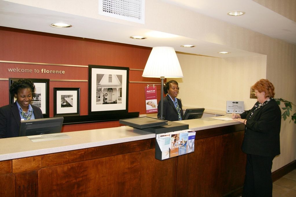 Hampton Inn & Suites Florence Center Wnętrze zdjęcie